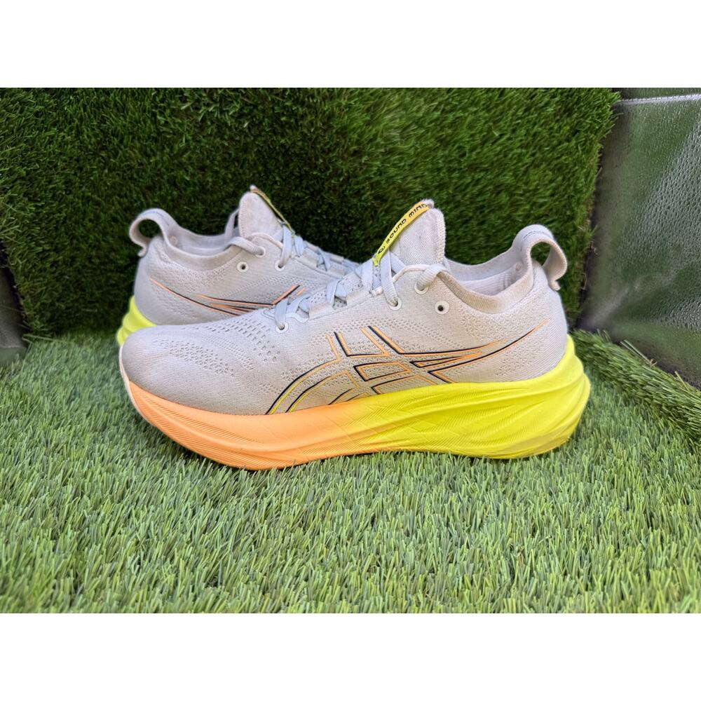 Asics Gel-Nimbus 26 1012B743 Athletic Sneaker Women's 8.5 Gray Mesh Gym Running - Picture 10 of 14